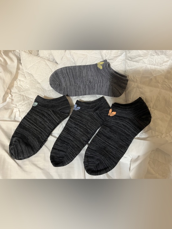 adidas Other - Adidas Women’s Low-Cut Athletic Socks - Black & Gray (4 total) Buy 3 Get 1 Free